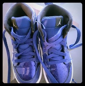 Classic Retro Purple Air Jordan 1's